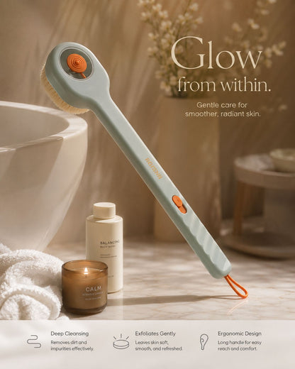 Dual-Action Bath Scrubber