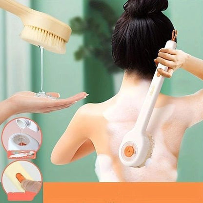 Dual-Action Bath Scrubber