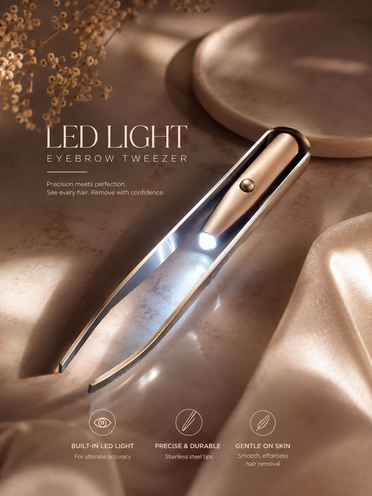 LED Brow Tweezers